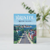 Bristol (Rhode Island) Briefkaart (Staand voorkant)