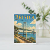 Bristol Rhode Island Mount Hope GeoSaga Briefkaart (Staand voorkant)