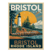 Bristol, Rhode Island, USA Perfect Poster (Voorkant)