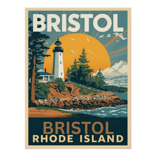 Bristol, Rhode Island, VS Perfect Poster (Voorkant)