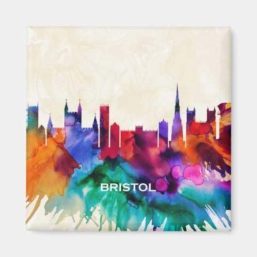 Bristol skyline magneet (Voorkant)