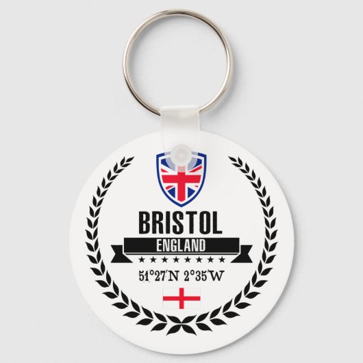 Bristol Sleutelhanger (Voorkant)