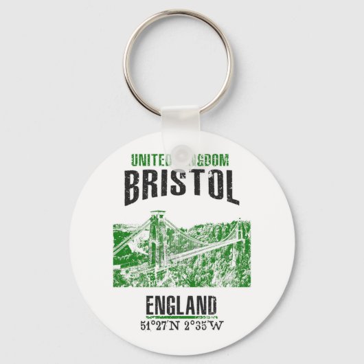 Bristol Sleutelhanger (Voorkant)