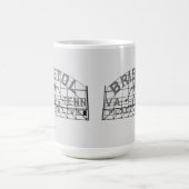 Bristol Slogan-teken Coffee-Mok Koffiemok (Center)
