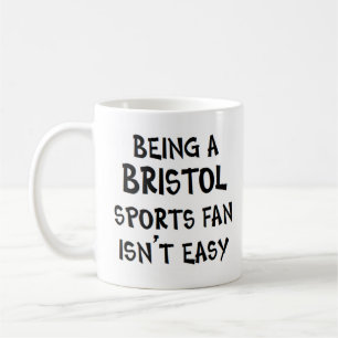 Bristol sportfan, zijnde koffiemok