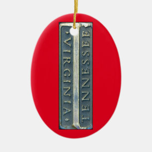 Bristol Street Marker Keramisch Ornament