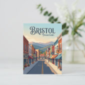 Bristol, Tennessee Briefkaart (Staand voorkant)