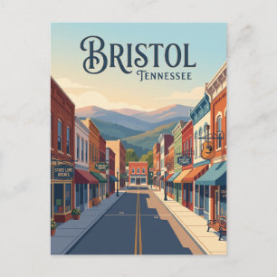 Bristol, Tennessee Briefkaart