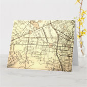 Bristol, TN Vintage Kaart (Gele Bloem)