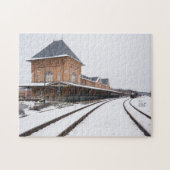 Bristol Train Station in Snow Legpuzzel (Horizontaal)
