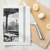 Bristol Treinstation Goederenwagen Theedoek (Quarter Fold)