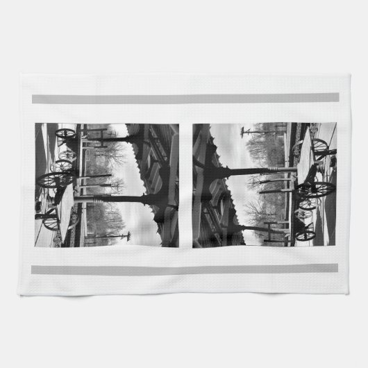 Bristol Treinstation Goederenwagen Theedoek (Horizontaal)