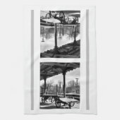 Bristol Treinstation Goederenwagen Theedoek (Verticaal)