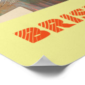 BRISTOL, UK SKYLINE POSTER (Hoek)