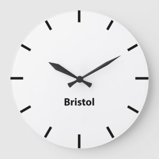 Bristol United Kingdom Time Wall Clock Grote Klok