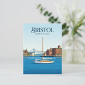 Bristol USA Briefkaart (Staand voorkant)