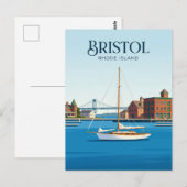 Bristol USA Briefkaart (Voorkant / Achterkant)