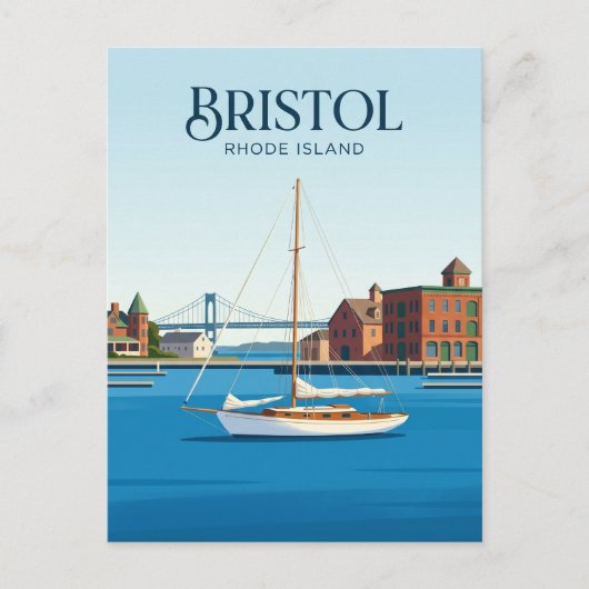 Bristol USA Briefkaart (Voorkant)