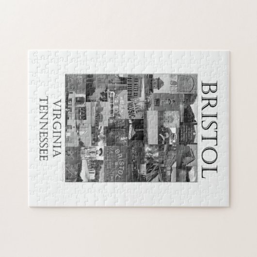 Bristol VA TN Collage Legpuzzel (Horizontaal)