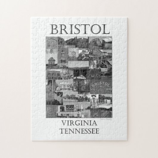 Bristol VA TN Collage Legpuzzel (Verticaal)