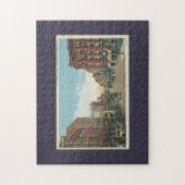 Bristol VA TN State St. puzzel in het centrum Legpuzzel (Verticaal)