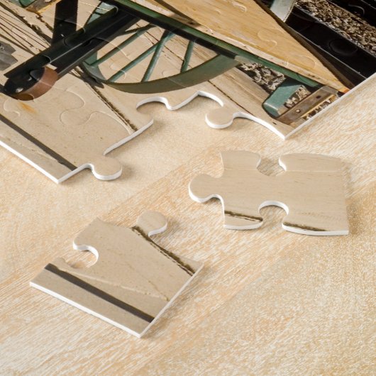 Bristol Va. Treinstation Goederenwagons puzzel Legpuzzel (Zijkant)