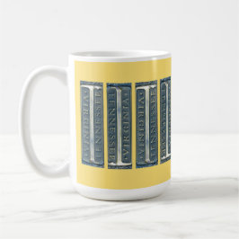 Bristol Virginia Tennessee Marker Kitchen Towel Koffiemok