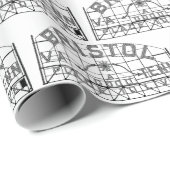 Bristol Virginia Tennessee Slogan Sign Cadeaupapier (Rol Hoek)