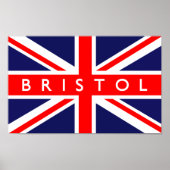 Bristol Vlag Poster (Voorkant)