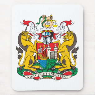 Bristol wapenschild muismat