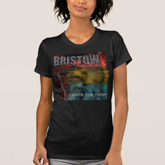 BRISTOW ROCKS - SHIRTEN T-SHIRT (Voorkant)