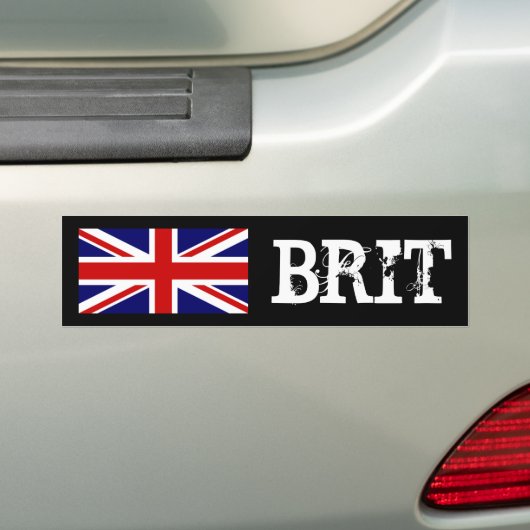 BRIT Bumpersticker (Op auto)