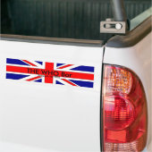 brit flag, THE WHO Bar, Annapolis MD 2008 Bumpersticker (Op Truck)