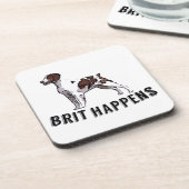 Brit Happens - Brittany Bier Onderzetter (Linkerzijde)