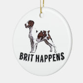 Brit Happens - Brittany Keramisch Ornament (Links)