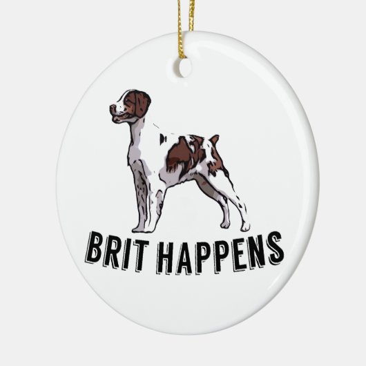 Brit Happens - Brittany Keramisch Ornament (Links)