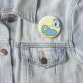 Brit Milah Ronde Button 5,7 Cm (In situ)