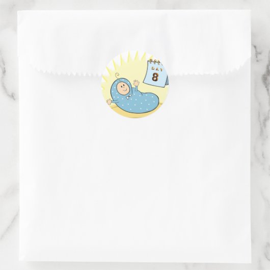 Brit Milah Ronde Sticker (Tas)