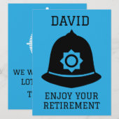 Brit van de politie en Accessoires (Voorkant / Achterkant)