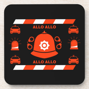 Brit van de politie en Accessoires Bier Onderzetter