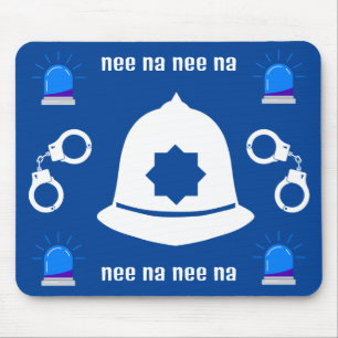 Brit van de politie en Accessoires Muismat