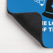 Brit van de politie en Accessoires Muismat (Hoek)