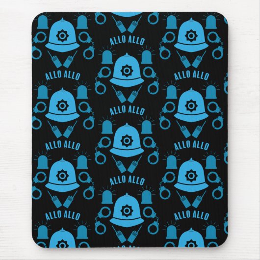 Brit van de politie en Accessoires Muismat (Voorkant)