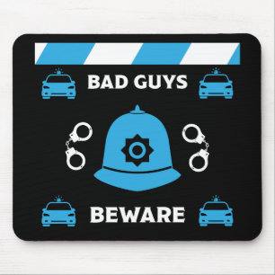 Brit van de politie en Accessoires Muismat