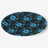 Brit van de politie en Accessoires Papieren Bordje (Gekanteld)