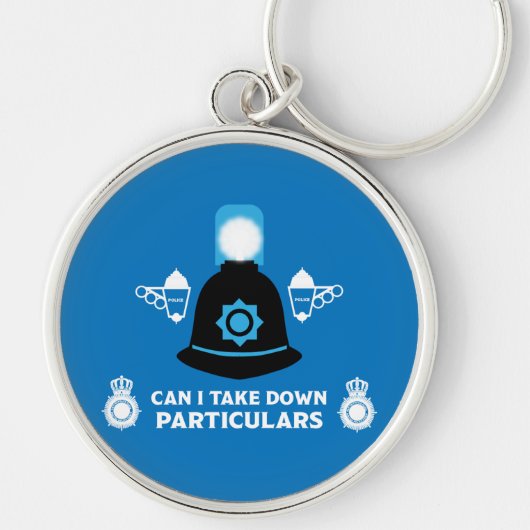 Brit van de politie en Accessoires Sleutelhanger (Voorkant)