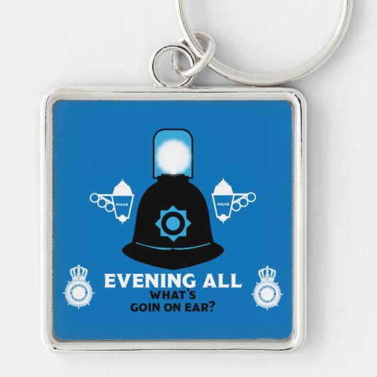 Brit van de politie en Accessoires Sleutelhanger (Voorkant)