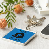 Brit van de politie en Accessoires Sleutelhanger (Zijkant)