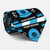 Brit van de politie en Accessoires Stropdas (Opgerold)