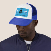 Brit van de politie en Accessoires Trucker Pet (In situ)